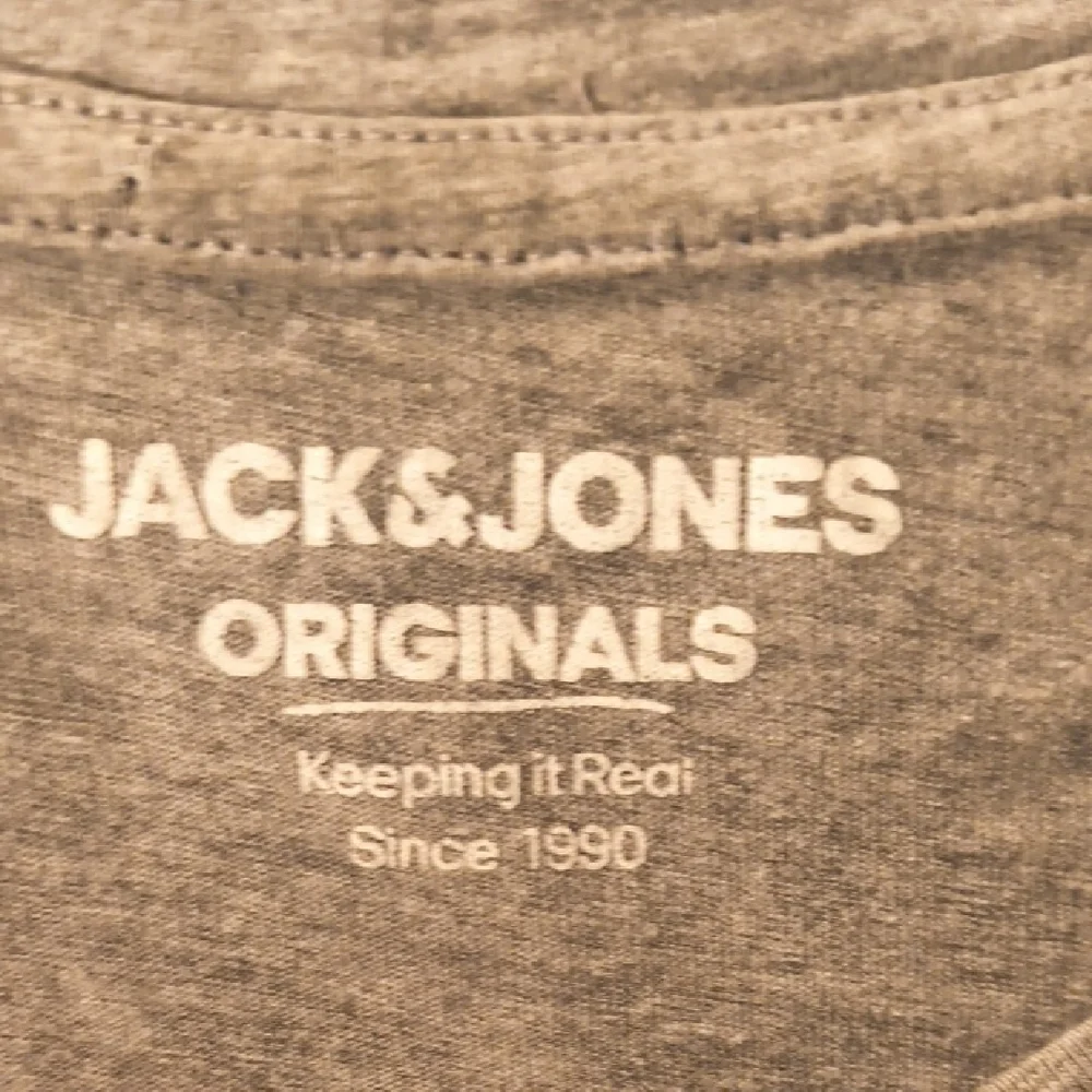 Jack & Jones Gray Monkey Graphic Tee - Picture 2 of 6